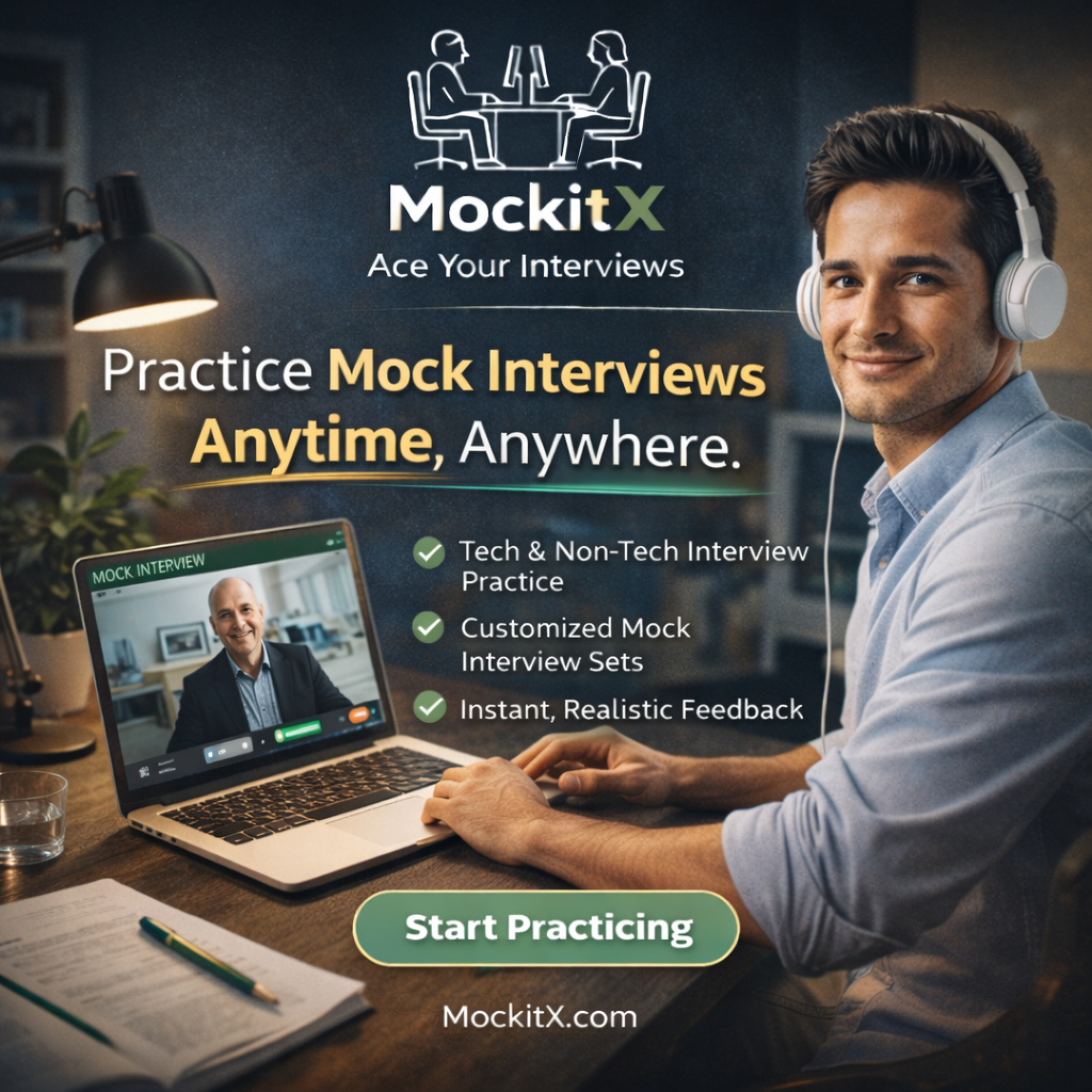 MockitX Interview Coaching India - Best Practice Platform
